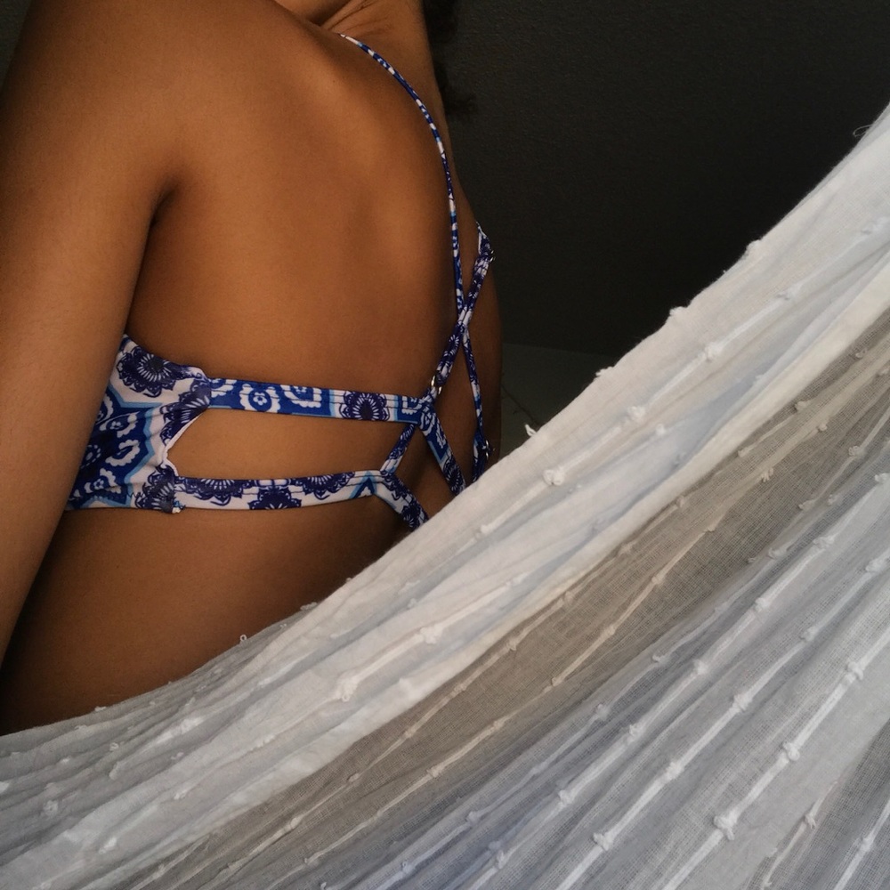 sea blue ‘kini top 🌊